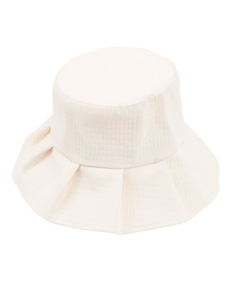 Green Parks「・エンボスギャザーハット」|その他|Ivory