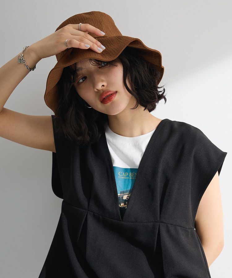 Green Parks「・エンボスギャザーハット」|その他|