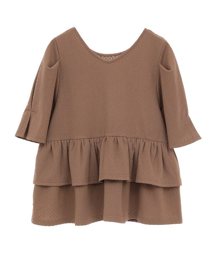 Green Parks「・PetitFleur 2wayダイヤ柄プルオーバー」|Tシャツ・カットソー|