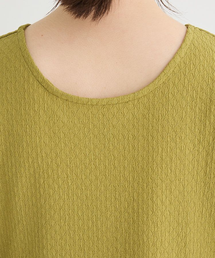 Green Parks「・PetitFleur 2wayダイヤ柄プルオーバー」|Tシャツ・カットソー|