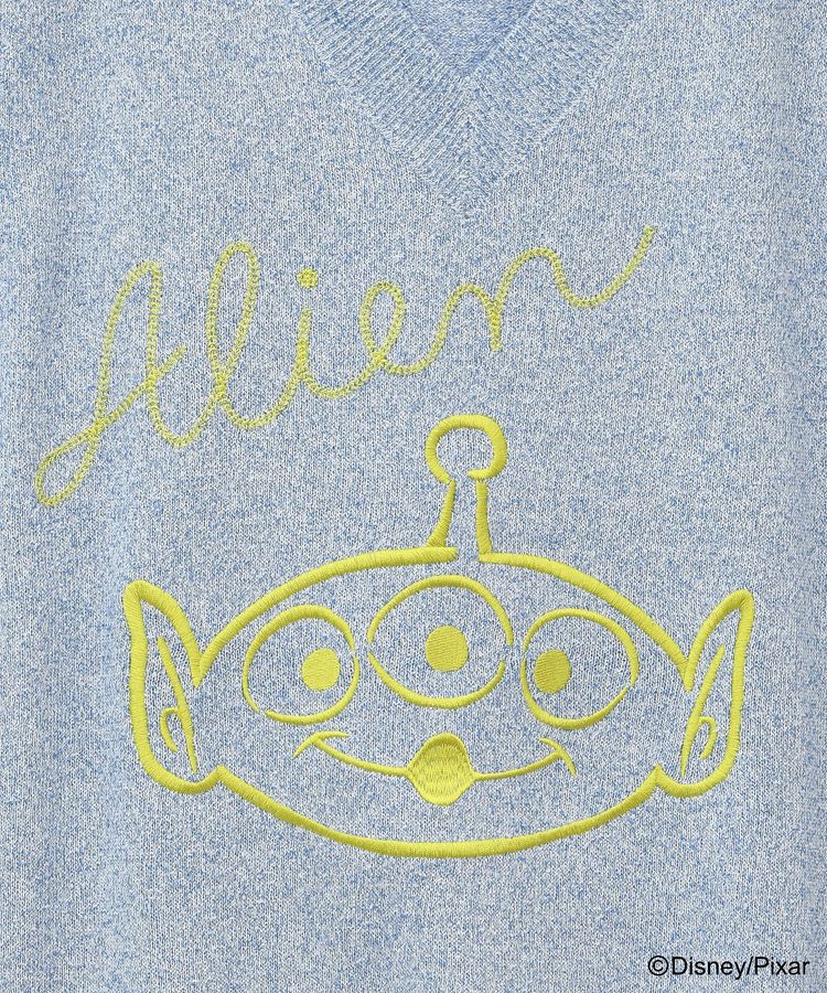 Green Parks「TOY STORY / 刺繍Vネックニットベスト」|ベスト・ジレ|