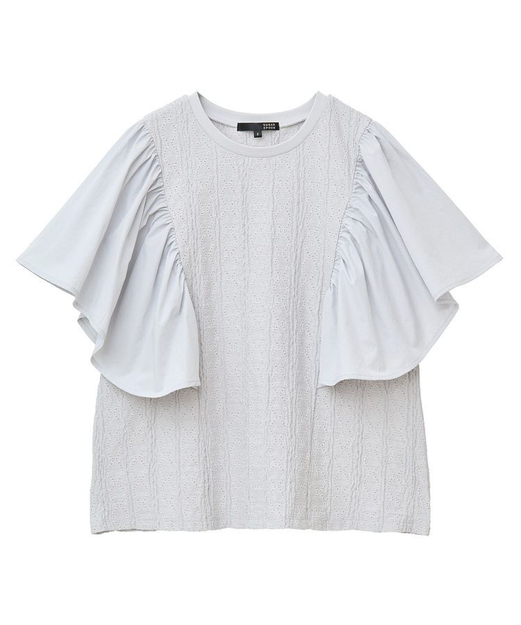Green Parks「・SUGAR SPOON ラッフルスリーブTEE」|Tシャツ・カットソー|