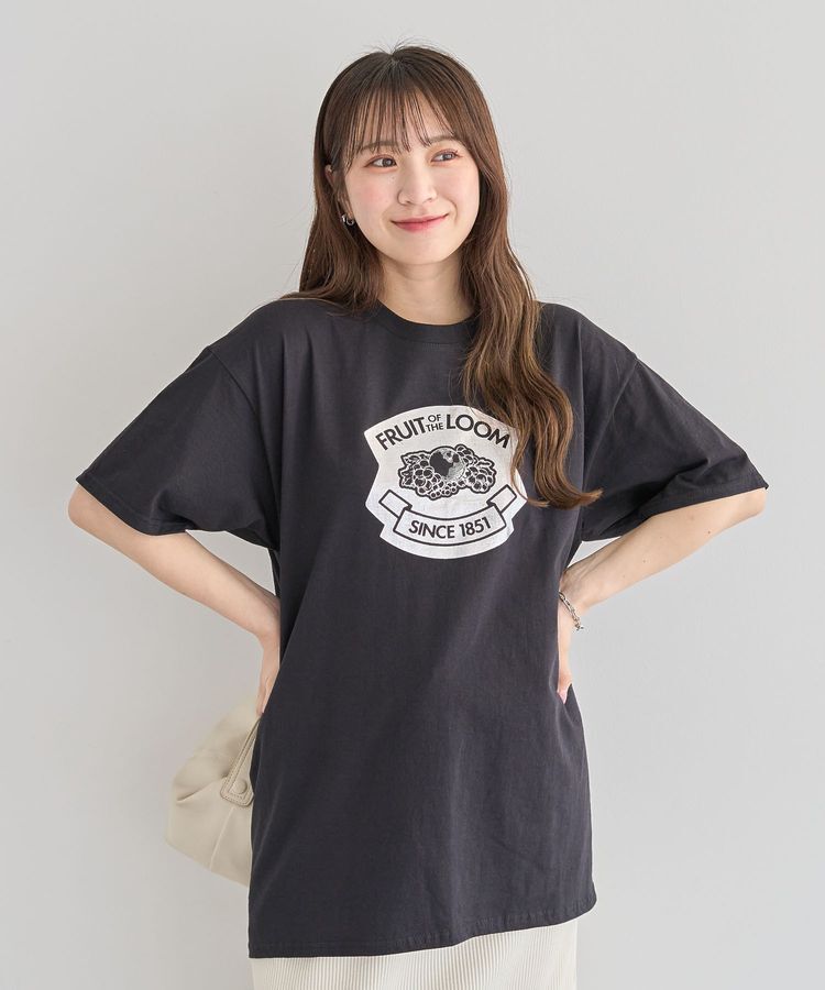Green Parks「■FRUIT OF THE LOOM 箔ロゴptTEE」|Tシャツ・カットソー|Black