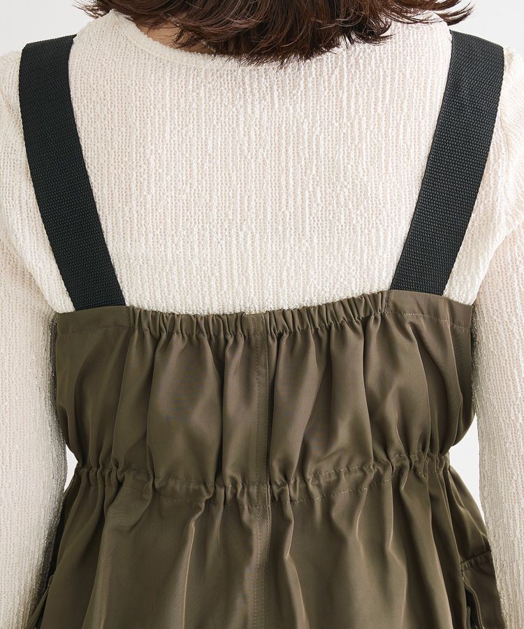 Green Parks「・SUGAR SPOON ミリタリーキャミチュニック」|ベスト・ジレ|