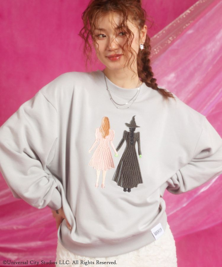 Green Parks「WICKED アート刺繍スウェット」|スウェット・ジャージ|