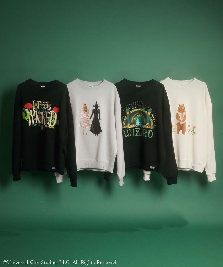 Green Parks「WICKED アート刺繍スウェット」|スウェット・ジャージ|