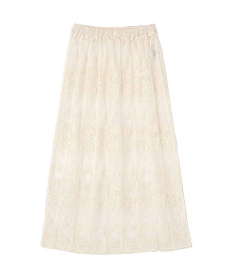 Green Parks「レイヤードレーススカート」|スカート|