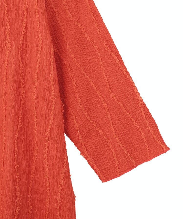 Green Parks「5分袖表面感カットプルオーバー」|Tシャツ・カットソー|