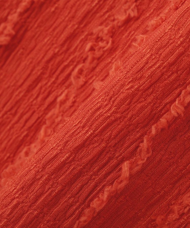 Green Parks「5分袖表面感カットプルオーバー」|Tシャツ・カットソー|