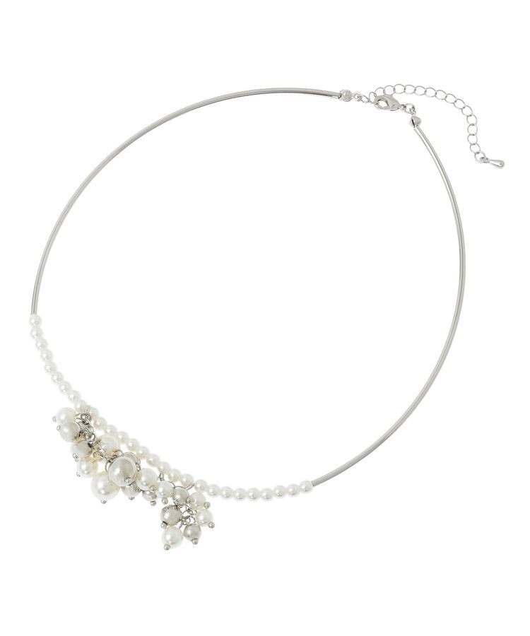 YECCA VECCA「パールMIXパイプネックレス」|ネックレス|