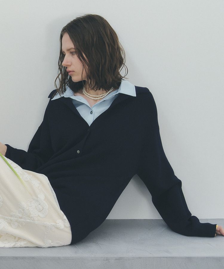 YECCA VECCA「パールフックネックレス」|ネックレス|