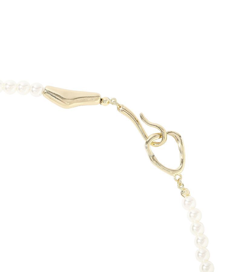 YECCA VECCA「パールフックネックレス」|ネックレス|