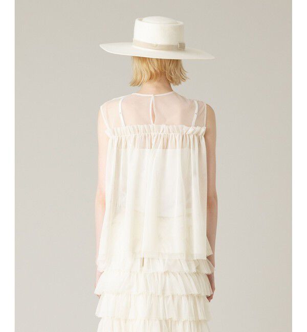 LOULOU WILLOUGHBY「【LOULOU WILLOUGHBY】チュールブラウス」|シャツ・ブラウス|