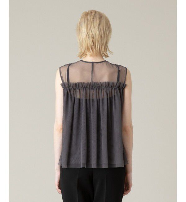 LOULOU WILLOUGHBY「【LOULOU WILLOUGHBY】チュールブラウス」|シャツ・ブラウス|