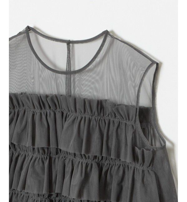 LOULOU WILLOUGHBY「【LOULOU WILLOUGHBY】チュールブラウス」|シャツ・ブラウス|