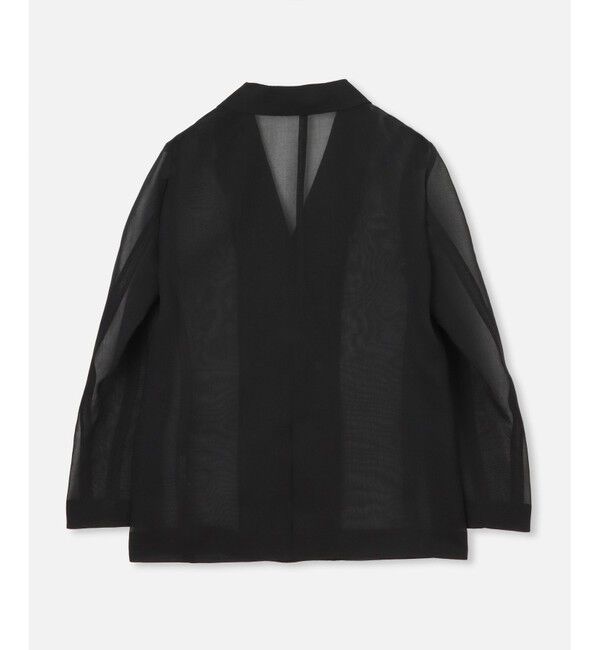 allureville「シアーオーガンジージャケット」|テーラードジャケット|