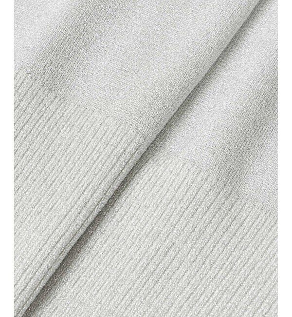 LOULOU WILLOUGHBY「【LOULOU WILLOUGHBY】リブコルセットラメプルオーバー」|その他|