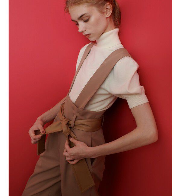 LOULOU WILLOUGHBY「【LOULOU WILLOUGHBY】ジャンパーワイドパンツ」|オールインワン|