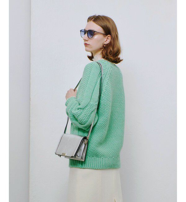 allureville「ランダムケーブルプルオーバー」|ニット・セーター|