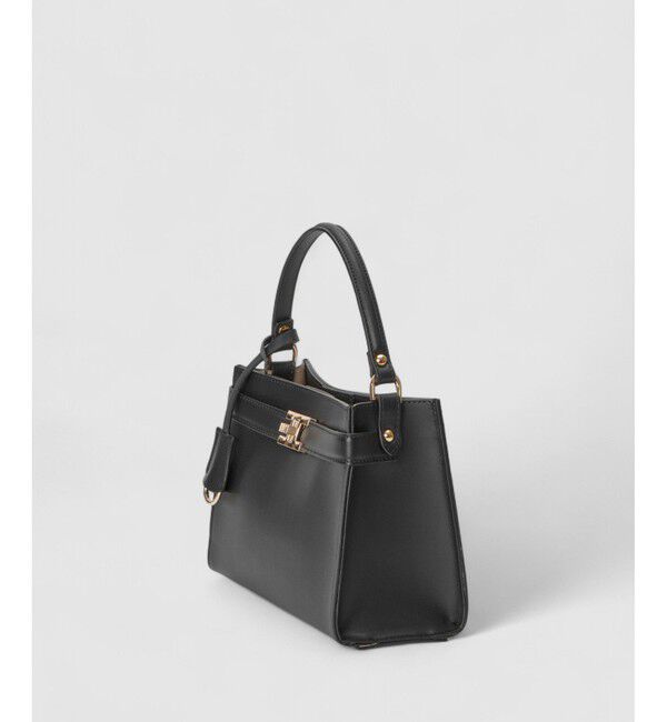 allureville「ツイストバックルスクエアショルダーバッグ」|ショルダー・メッセンジャー|