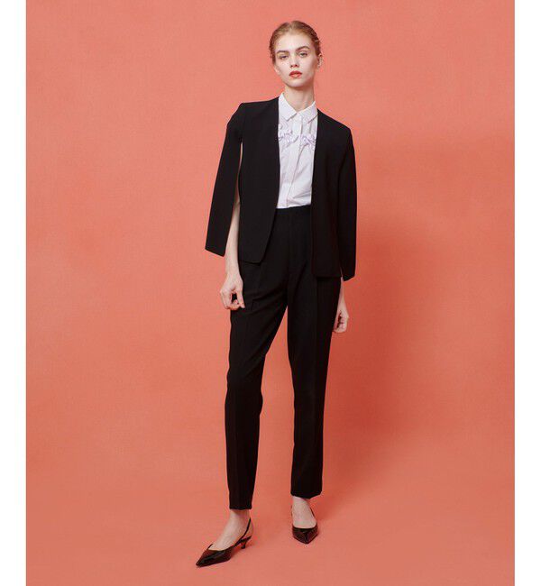 LOULOU WILLOUGHBY「【LOULOU WILLOUGHBY】ハイバックテーパードパンツ」|チノ|