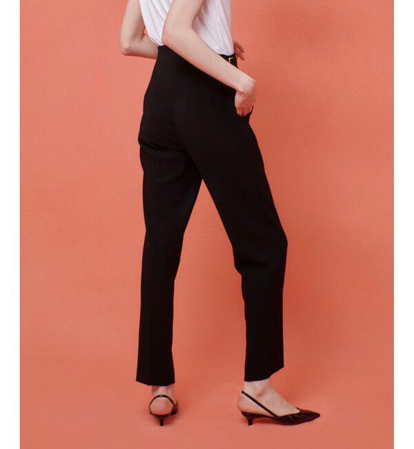 LOULOU WILLOUGHBY「【LOULOU WILLOUGHBY】ハイバックテーパードパンツ」|チノ|