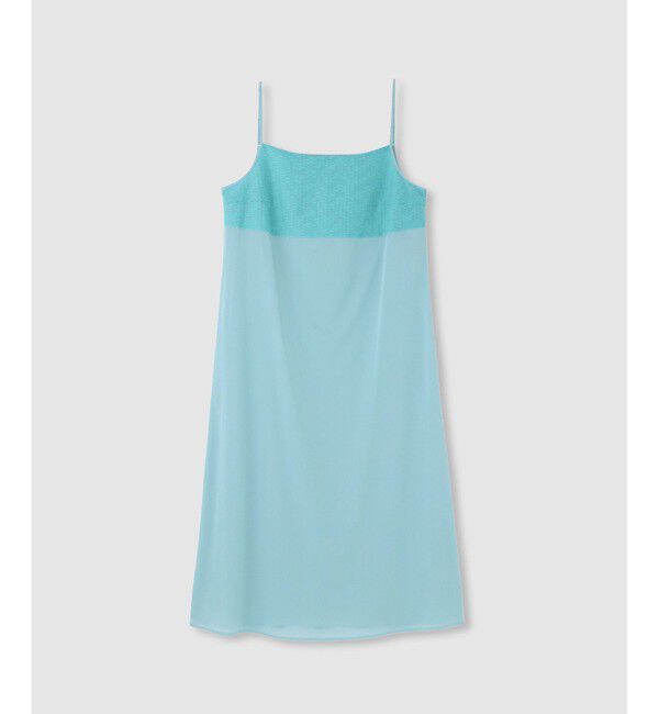 LOULOU WILLOUGHBY「【LOULOU WILLOUGHBY】シアージャガードテーラーワンピース」|ワンピース|