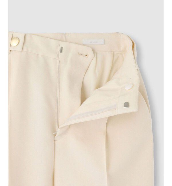 allureville「ダブルカバークロススラックスパンツ」|スラックス|