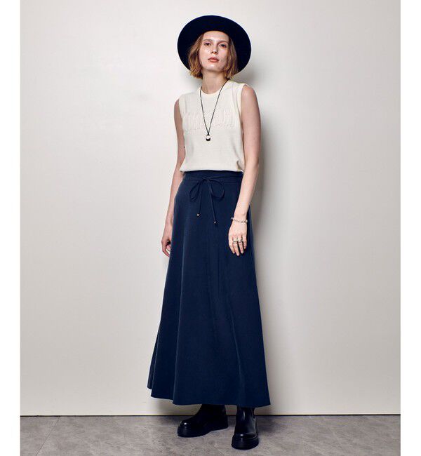 allureville「フリンジＪＱロゴプルオーバー」|ニット・セーター|