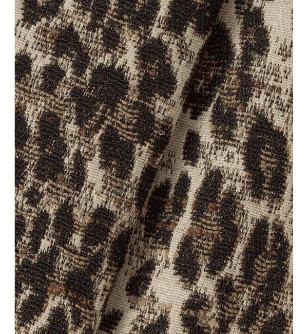 LOULOU WILLOUGHBY「【LOULOU WILLOUGHBY】ARGENTIレオパードJQミニスカート」|スカート|