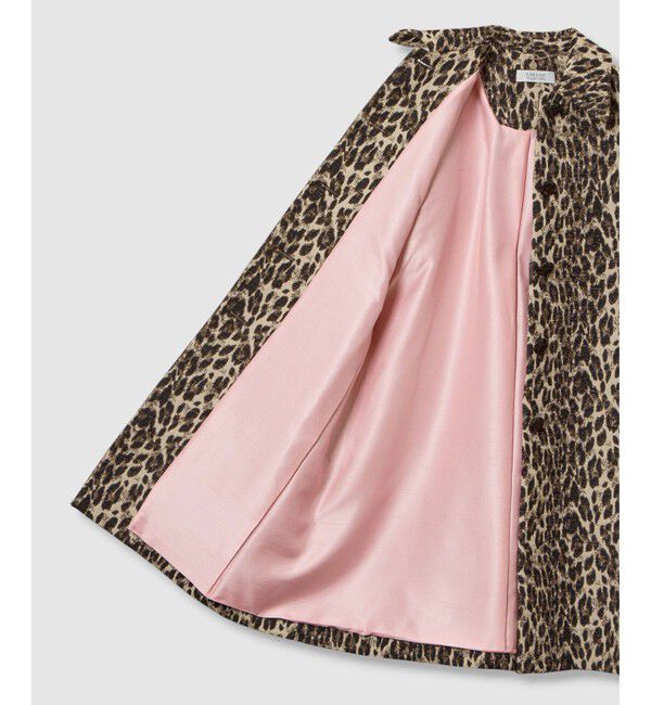 LOULOU WILLOUGHBY「【LOULOU WILLOUGHBY】ARGENTIレオパードJQコート」|ダッフルコート|