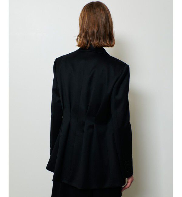 allureville「バックタックダブルブレストジャケット」|テーラードジャケット|