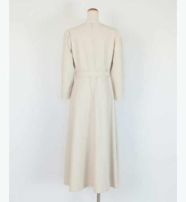 ur's「【星玲奈さんコラボアイテム】ベルト付パフスリーブトレンチワンピース」|ワンピース|