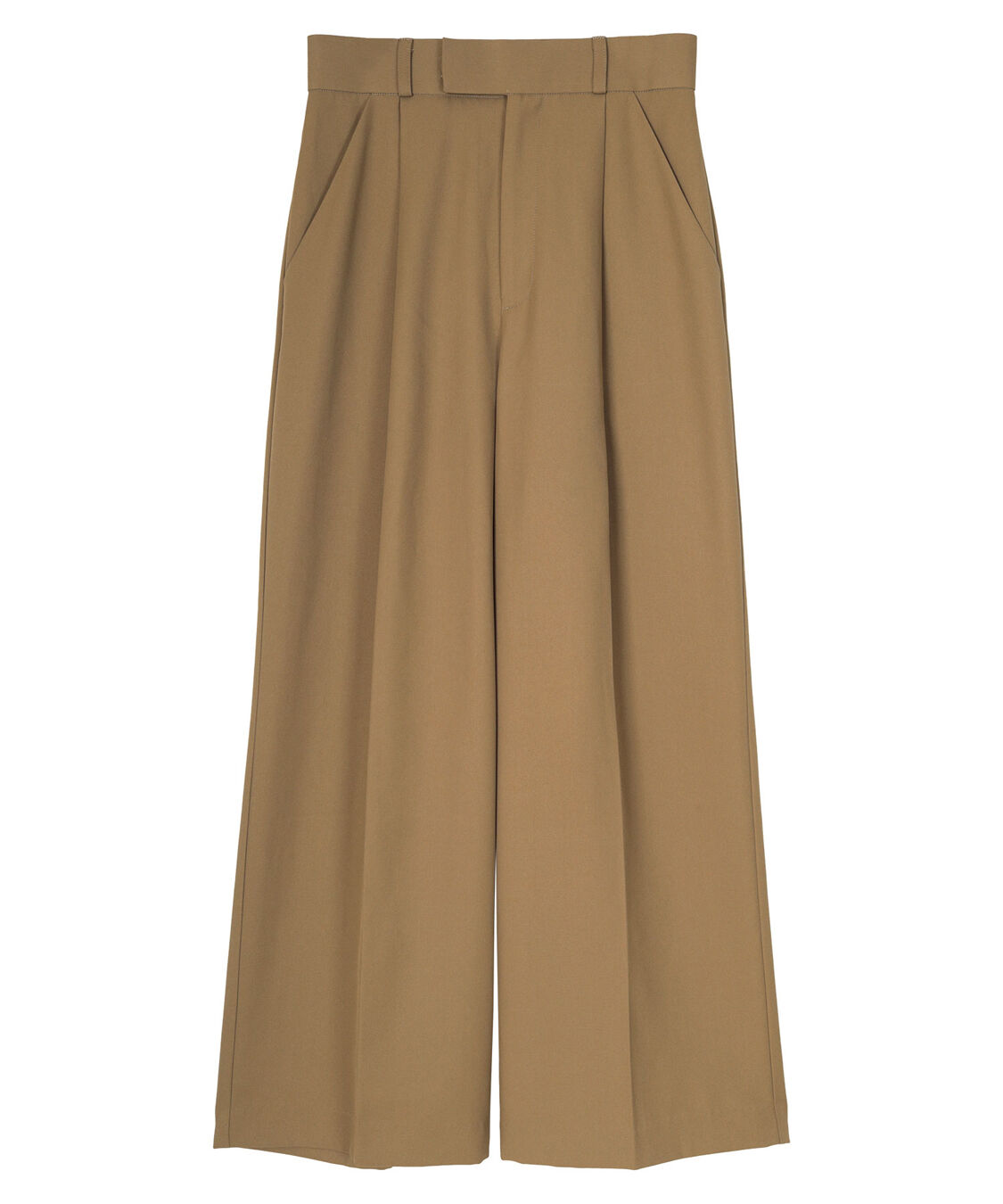 ur's「美シルエットワンタックワイドパンツ」|スラックス|