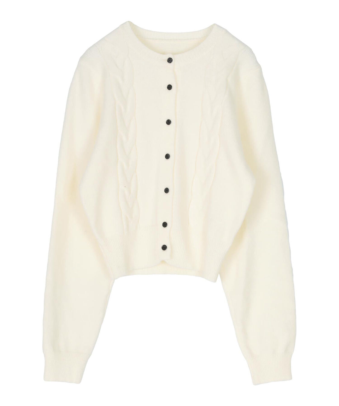 titivate「【いつきさんコラボアイテム】ケーブルデザインニットカーディガン」|ニット・セーター|