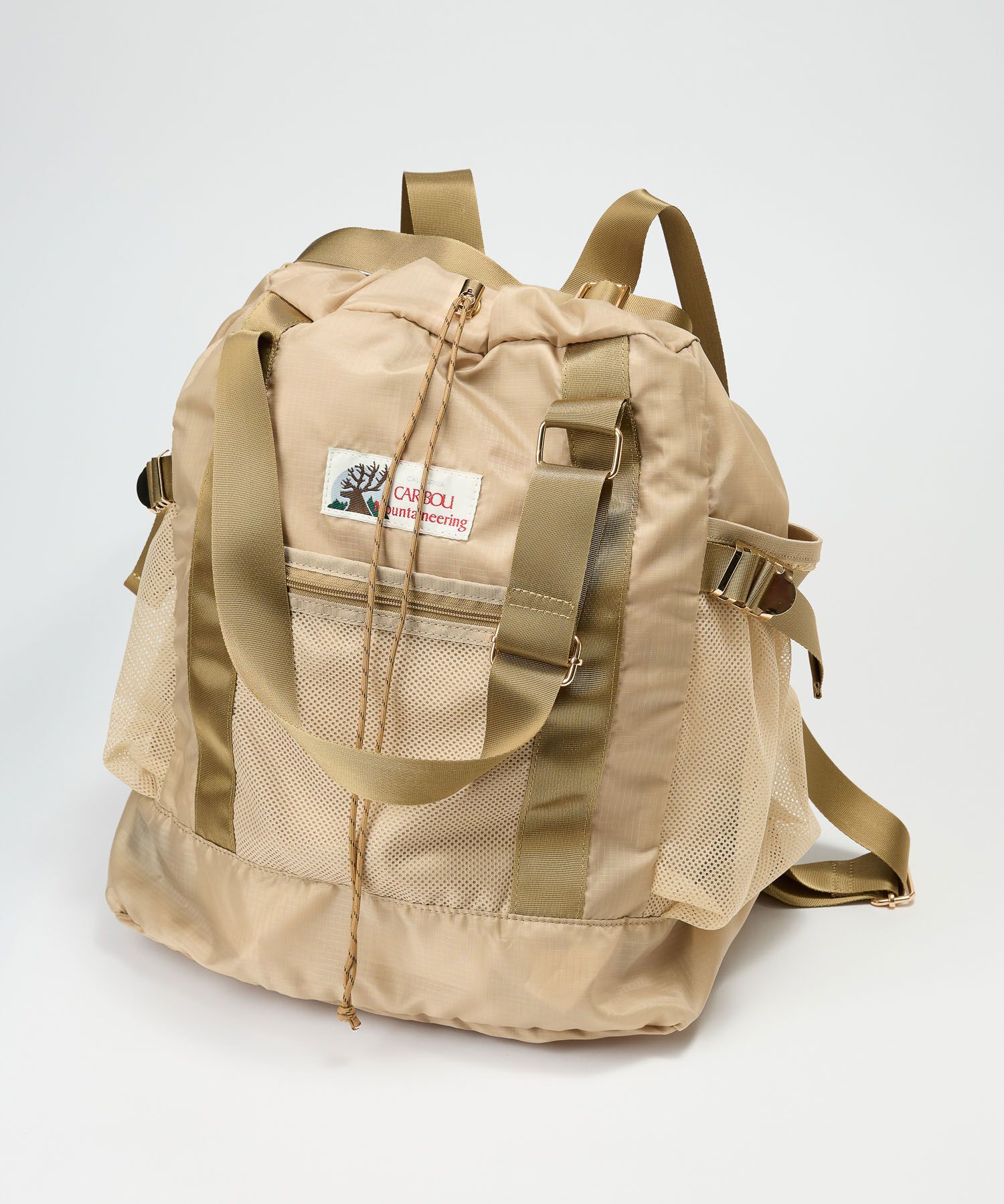  「【CARIBOU Mountaineering】＜別注カラー有り＞バックパック」|リュック|ベージュ