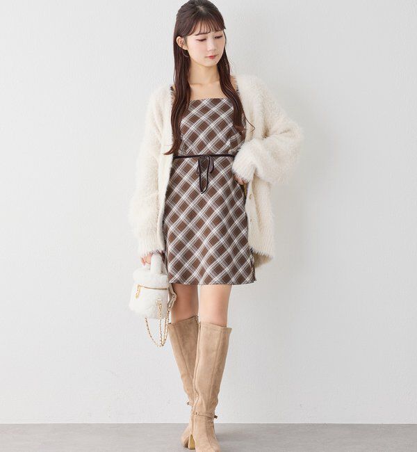  「あざとモテフェザーカーデ」|ニット・セーター|