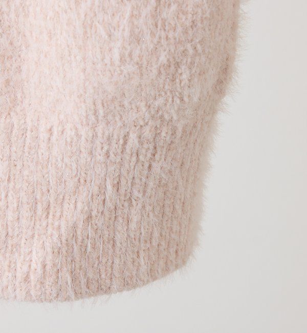  「ベロアモールカーデ」|ニット・セーター|