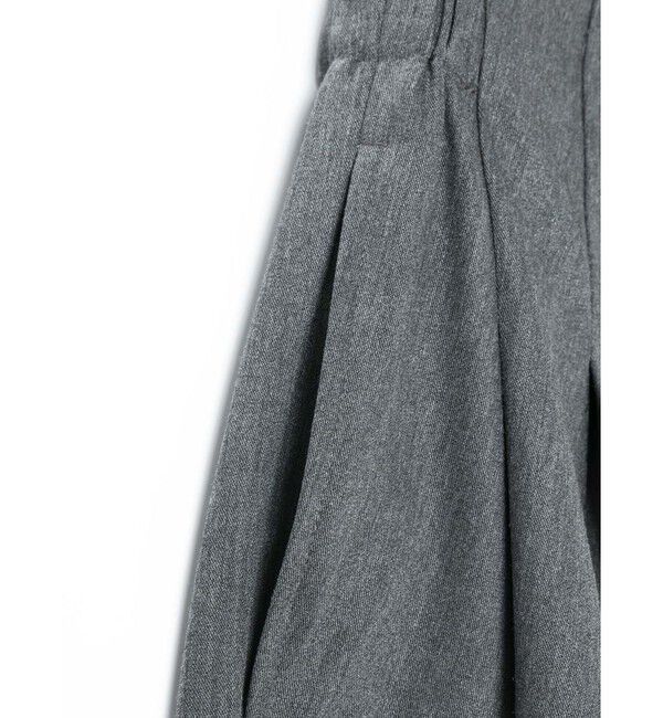 mizuiro ind「mizuiro ind ハイウエストタックパンツ」|その他|