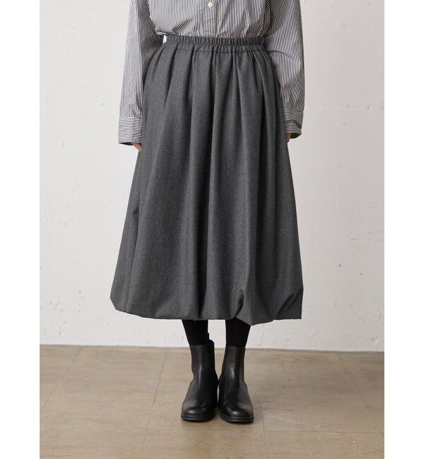 MidiUmi「MidiUmi ウールバルーンスカート」|スカート|