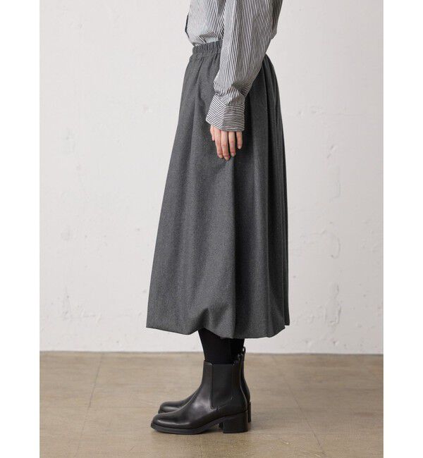 MidiUmi「MidiUmi ウールバルーンスカート」|スカート|
