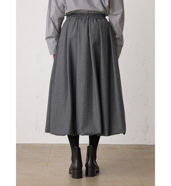 MidiUmi「MidiUmi ウールバルーンスカート」|スカート|