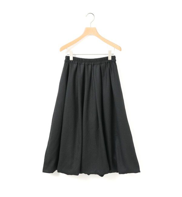 MidiUmi「MidiUmi ウールバルーンスカート」|スカート|ブラック