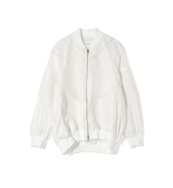 MIDIUMISOLID「MIDIUMISOLID for Ladies マテリアルミックスジャケット」|テーラードジャケット|