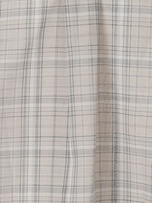 Lugnoncure「シアーチェックシャツ《2025spring catalog item》」|シャツ・ブラウス|