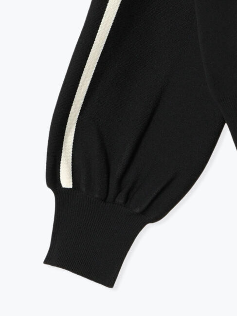 Lugnoncure「スタンドネックニットトラックジャケット」|ニット・セーター|