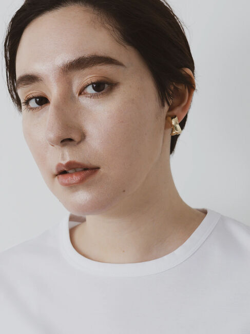 Te chichi「ラインフープイヤリング」|ピアス|ゴールド
