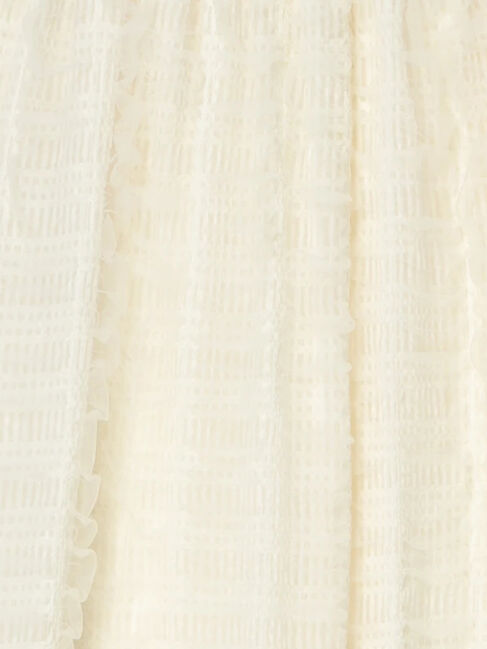 Te chichi TERRASSE「チュールシャーリングナロースカート《2025summer catalog item》」|スカート|