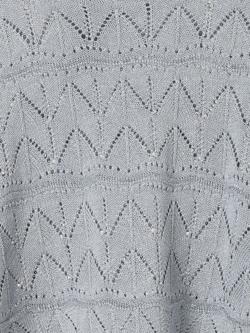 Te chichi TERRASSE「ラメ混なみなみメッシュニット」|ニット・セーター|