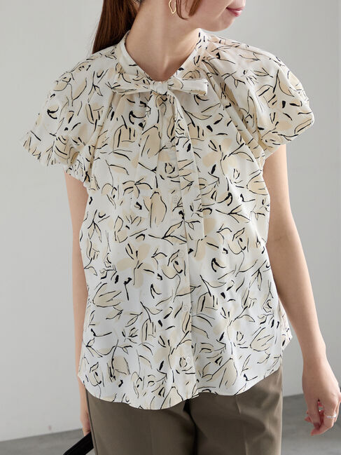 Te chichi「アソートボウタイバルーンスリーブブラウス」|シャツ・ブラウス|